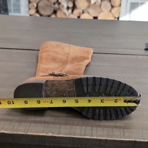 Matisse Chestnut Heeled Boots - Picture 16 of 16